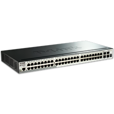 D-Link DGS-1510-52X 52-Port Gigabit Stackable Smart Managed Switch including 2 10G SFP+ and 2 SFP ports (smart fans)
