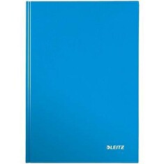 Zápisník s tvrdými deskami Leitz WOW A4, Modrá