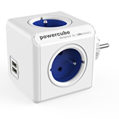 Zásuvka PowerCube ORIGINAL USB modrá