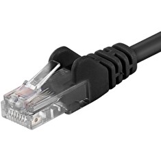 PremiumCord Patch kabel UTP RJ45-RJ45 CAT6 3m černá
