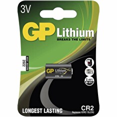 GP lithiová baterie 3V CR2 1ks blistr