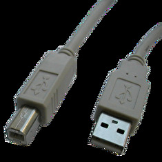 DATACOM Cable USB 2.0 3m A-B (pro tiskárny)