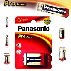 Alkalická baterie 9V Panasonic Pro Power 6LR61