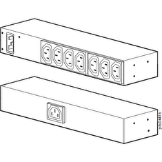 APC Rack PDU, Basic, 0U/1U, 120-240V/15A, 220-240V/10A, (8) C13