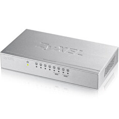 ZyXEL GS-108Sv3 8-port 10/100/1000Gb/ QoS porty/ 802.3az (Green)/ desktop/ kovový kryt
