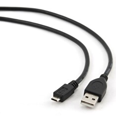 Gembird micro USB kabel 2.0 AM-MBM5P 3m, černý