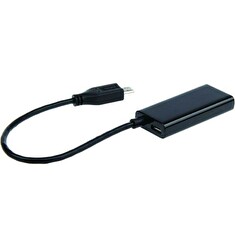 Gembird adaptér MHL(M)->HDMI(F)+MICRO USB(BF)(11pin) smartphone - TV HD