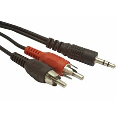 Gembird kabel audio JACK 3,5mm samec / 2x RCA (CINCH) samec, 5M