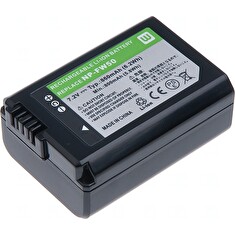 Baterie T6 power Sony NP-FW50, 1080mAh, černá