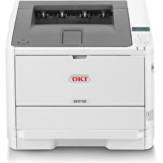 OKI B512dn ČB tiskárna A4, 45 str/min, 1200x1200, 512MB RAM, USB, NET, Duplex