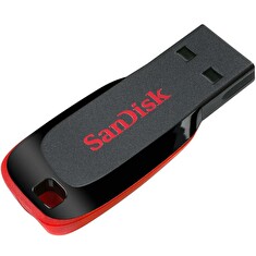 Sandisk Cruzer BLADE 64GB USB 2.0 flashdisk (zápis: 7MB/s; čtení: 18MB/s)