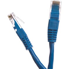 DATACOM patch cord UTP cat5e 3M modrý