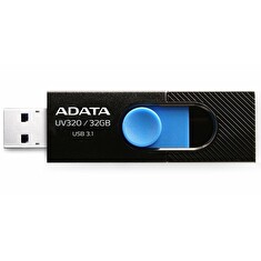 ADATA flash disk 32GB UV320 USB 3.1 černo-modrý