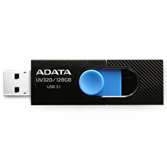 ADATA flash disk 128GB UV320 USB 3.1 černo-modrý