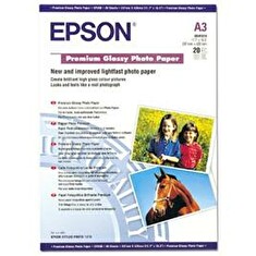 Epson papír Premium Glossy Photo, 255g/m, A3, 20ks