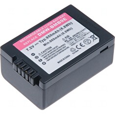 Baterie T6 power Panasonic DMW-BMB9E, 950mAh, černá