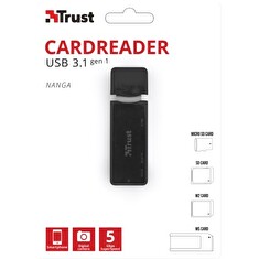 čtečka TRUST Nanga USB 3.1 Carreader
