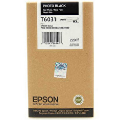 Epson inkoustová náplň/ C13T603100/ StylusPro7800/ 7880/ 9800/ 9880/ Foto/ 220ml