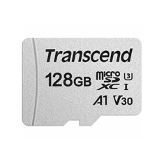 TRANSCEND Micro SDXC 300S 128GB UHS-I U3 V30, bez adaptéru