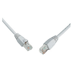SOLARIX patch kabel CAT5E SFTP PVC 1m šedý snag proof
