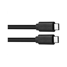 Datový a nabíjecí kabel USB Type-C - USB Type-C, 100cm, černá