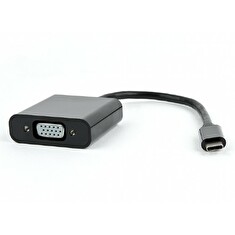 Gembird USB-C to VGA adapter, black