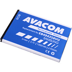 Náhradní baterie AVACOM do mobilu Samsung Li-ion 3,7V 1350mAh pro S5830 Galaxy Ace (náhrada EB494358VU)