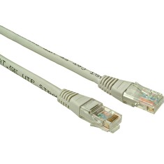 SOLARIX patch kabel CAT5E UTP PVC 1m šedý non-snag proof