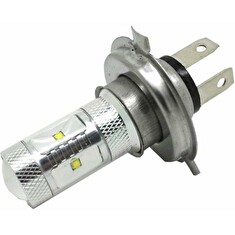 CREE LED 12-24V s paticí H4, 30W (6x5W) bílá