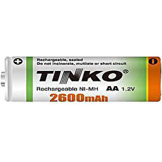 Baterie AA (R6) nabíjecí TINKO NiMH 2600mAh