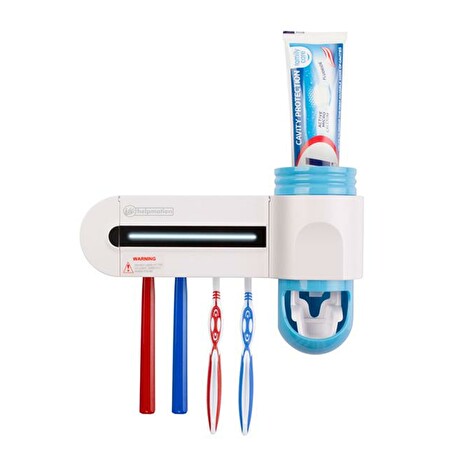 Dávkovač pasty a sterilizér zubních kartáčků GFS-302