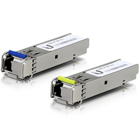 UBNT Single-Mode optický modul SFP, 1 Gbit, BiDi, sada 2 kusů