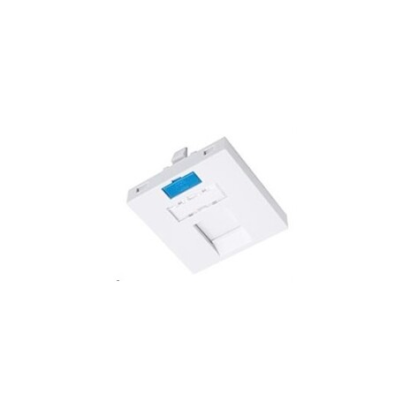 Solarix Modul French style 45 x 45mm pro 1 keystone přímý bílý SXF-M-1-45-WH-P