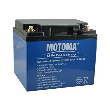 Baterie LiFePO4 12V/40Ah MOTOMA pro soláry