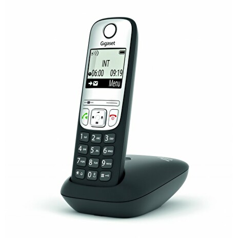 SIEMENS Gigaset A690 - DECT/GAP bezdrátový telefon, barva černá