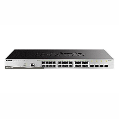 D-Link DGS-1210-28 / ME 24-Port 10/100/1000BASE-T + 4-Port 1 Gbps SFP Metro Ethernet Managed Switch