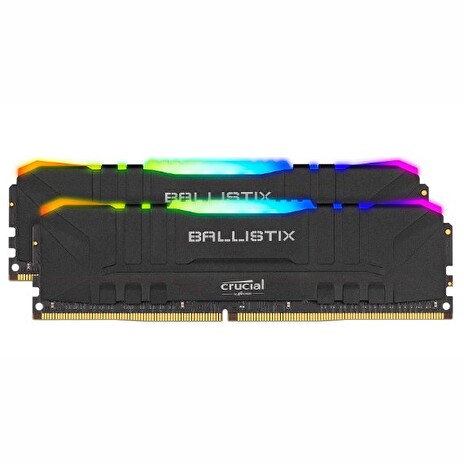 Crucial DDR4 16GB (2x8GB) Ballistix RGB DIMM 3600MHz CL16 černá