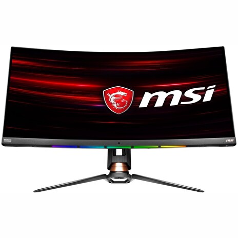 MSI Gaming monitor Optix MPG341CQR, 34" 3440 x 1440 (UWQHD)/ LED/ 144Hz/ 1ms/ 100000000:1/ 400cd/m2 / 2xHDMI/ DP/ USB-C