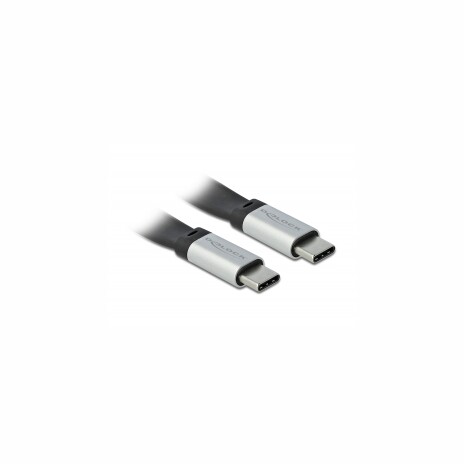 Delock USB 3.2 Gen 2, FPC plochý stuhový kabel, USB Type-C™ na USB Type-C™, 22 cm, PD 3 A E-Marker