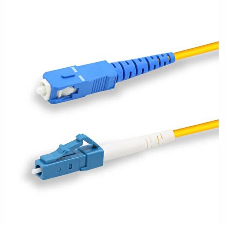 Optický patchkabel SIMPLEX, LC-SC 9/125um SM, 2m, OS2