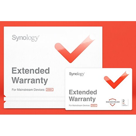Synology EW201 prodloužení záruky pro NAS na 5 let - samostatně neprodejné