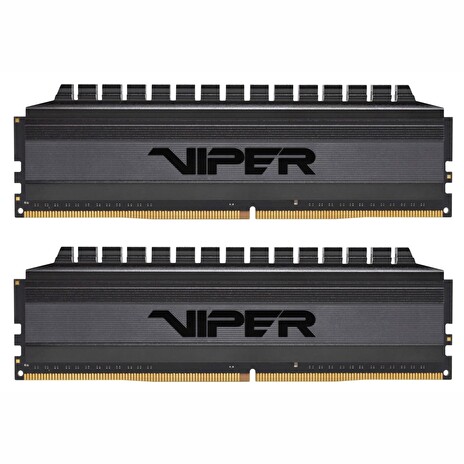PATRIOT Viper 4 Blackout Series V4B 64GB DDR4 3000MHz / DIMM / CL16 / 1,35V / Heat Shield / KIT 2x 32GB