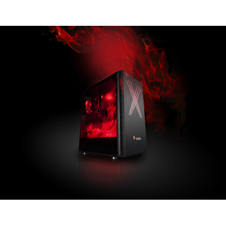 X-DIABLO Gamer X510 2060S (i5-10400F/16GB/SSD 500GB NVME/2TB HDD/RTX2060S 8GB/W10/LED)