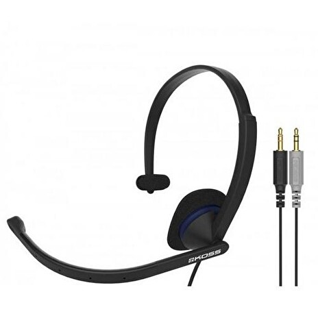 KOSS sluchátka CS195 , sluchátka s mikrofonem, bez kódu, USB, černá