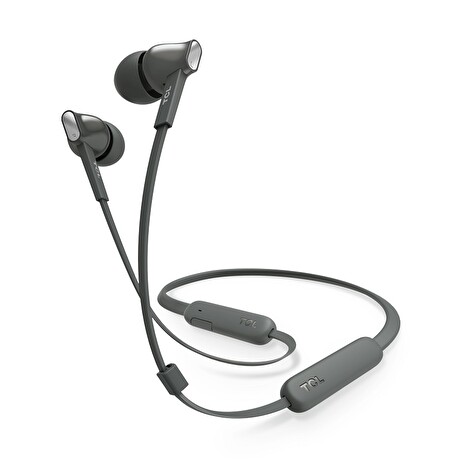 TCL bluetooth sluchátka do uší, mikrofon, BT 5.0, Strong Bass, 10-22K, 107 dB, Repro: 8.6mm, 16 Ohm, černá