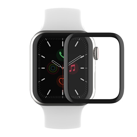 Belkin ochranné sklo pro Apple Watch Série 4/5/6/SE - zahnuté (44 mm) - voděodolné