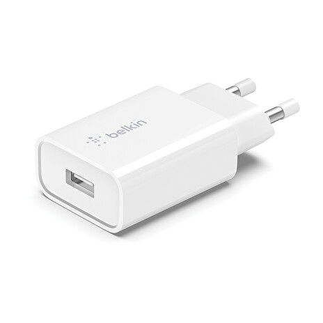 Belkin 18W USB-A domácí nabíječka, Quick Charge 3.0., bílá