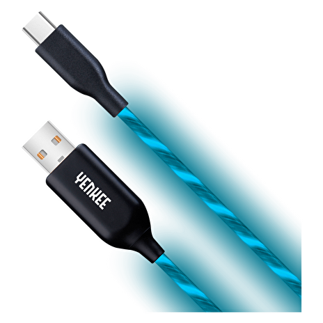 YENKEE YCU 341 BE LED USB C cable / 1m