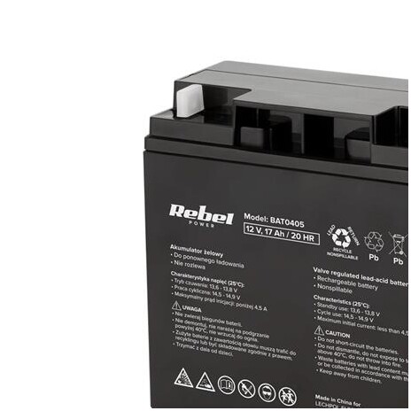 Baterie olověná 12V/17Ah MaxPower