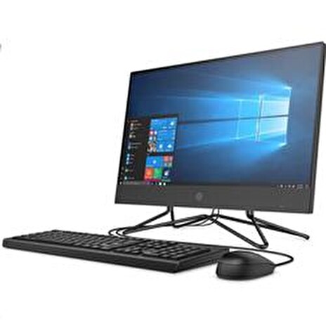 HP 200 G4 AiO 21.5 NT, 1920x1080, i3-10110U, Intel HD, 2x4 GB, SSD 256 GB M.2 NVMe TLC, DVDRW, FDOS, 1-1-1